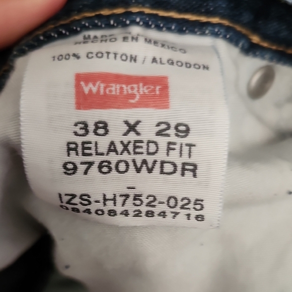 Wrangler Men's Blue Jeans - Picture 4 of 4